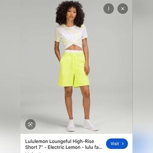 Lululemon Loungeful High Rise Shorts 0